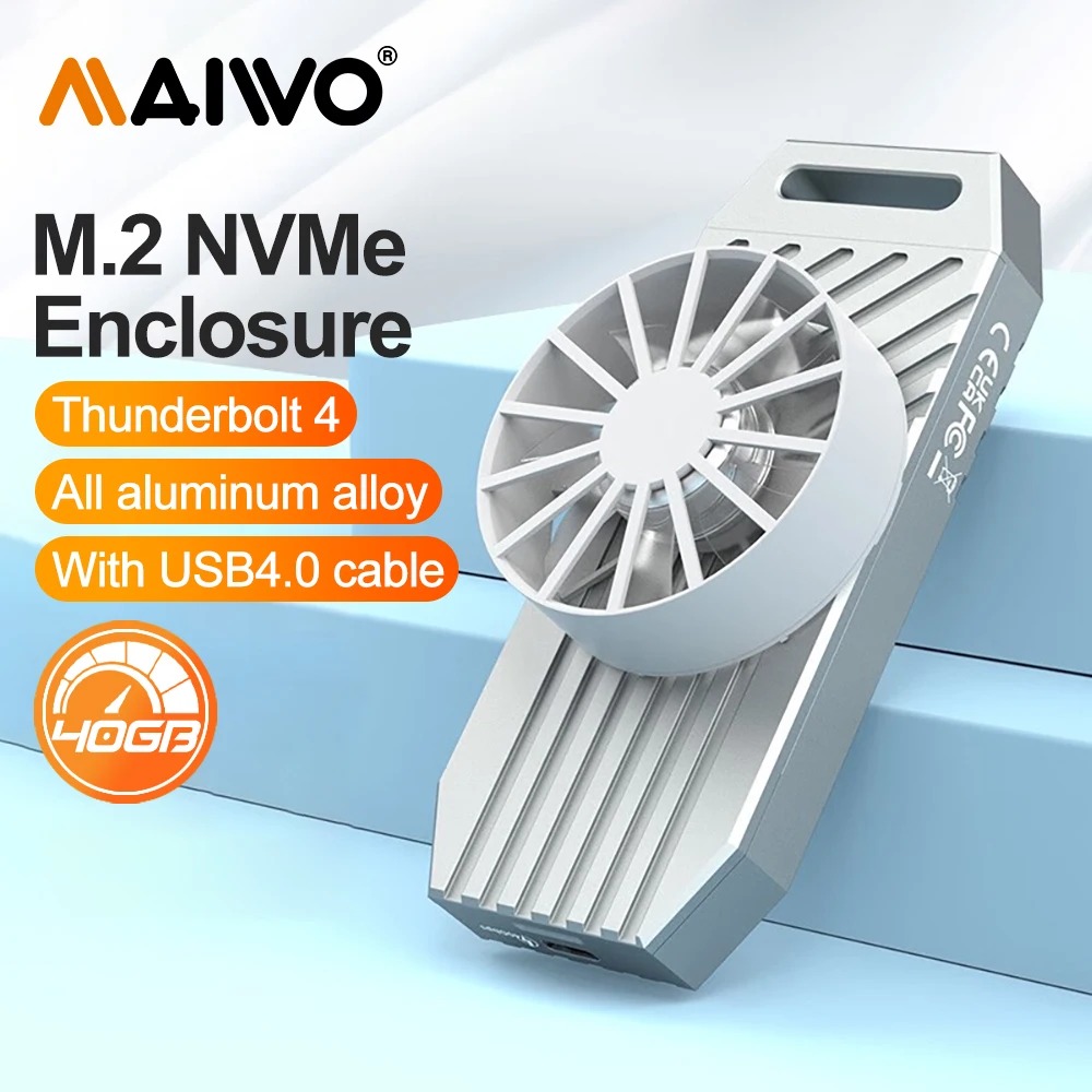 MAIWO USB4 NVMe M.2 Obudowa SS – Usb4 40Gbps External Ssd 8Tb recenzja i cena