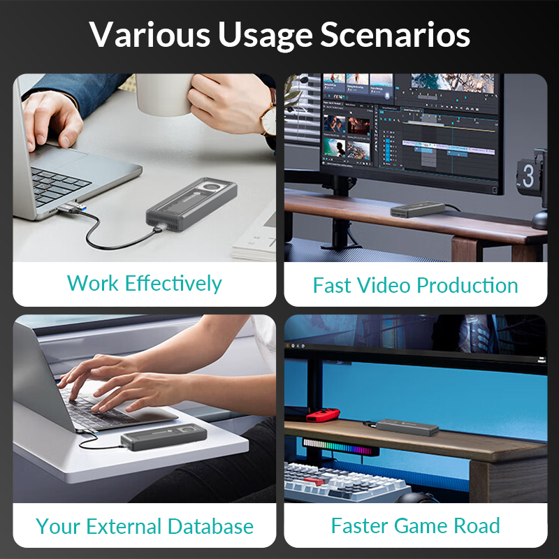 Yottamaster USB4 NVMe SSD pokr – Usb4 40Gbps External Ssd 8Tb recenzja i cena