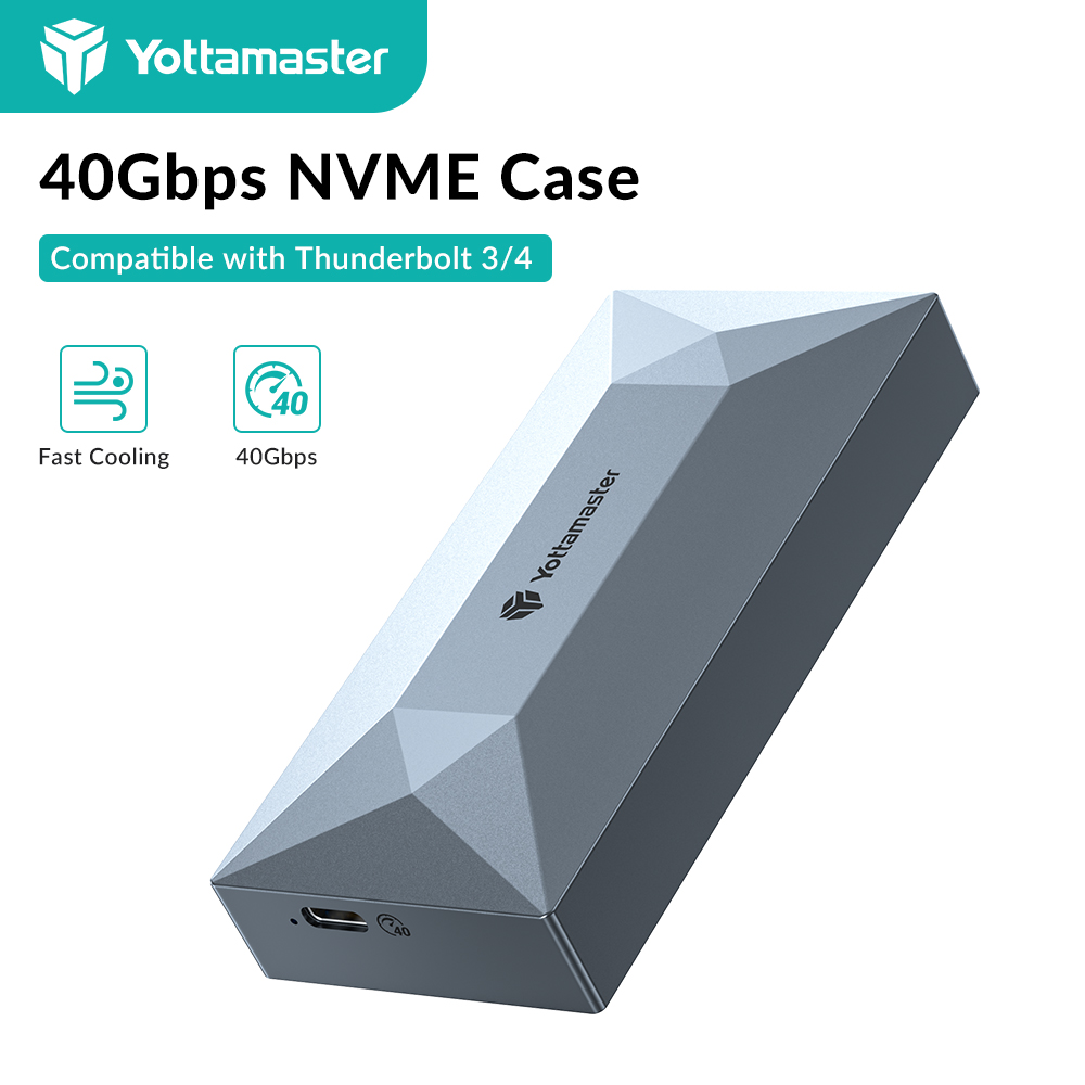 Obudowa Yottamaster 40Gbps NVM – Thunderbolt 4 External Ssd 4Tb recenzja i cena
