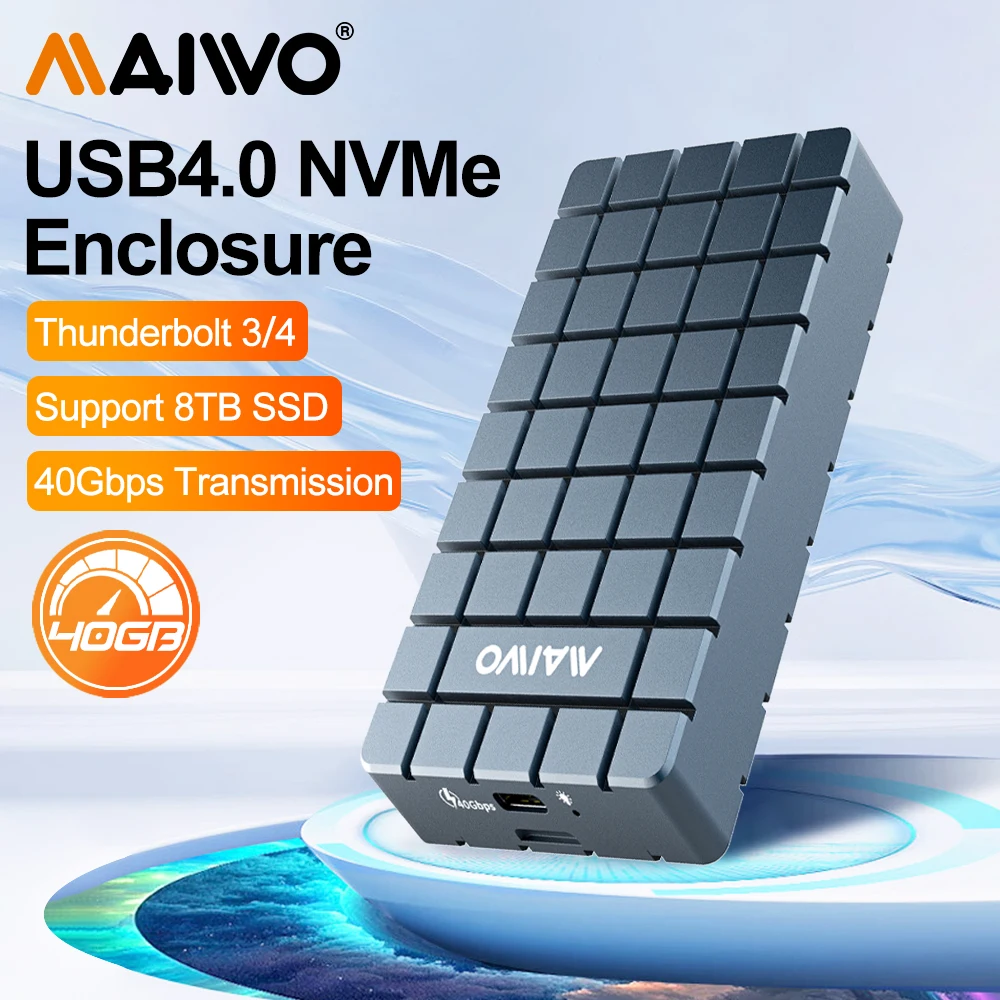 MAIWO USB 4.0 40 Gb/s M.2 NVMe – Usb4 40Gbps External Ssd 8Tb recenzja i cena